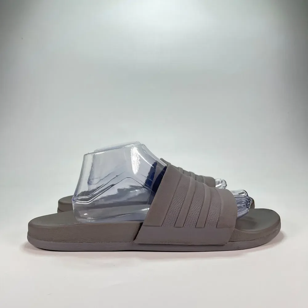 adidas Adilett Dark Grey Slip On Comfort Slides Sandals S80977 Men's Size 11